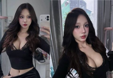 Tuệ Vy chân dài chiều bạn trai bằng miệng giỏi tới mức anh mê mẩn